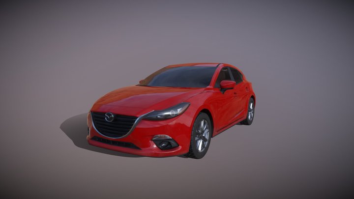 Mazda 3 Hatchback 3D Model