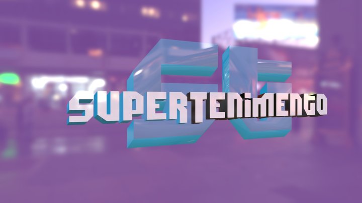 Supertenimento Logo 3D Model
