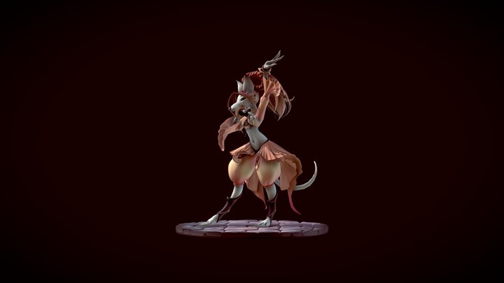 Retrogasm 2018: Cleyra Rat Dancer [FF9] 3D Model