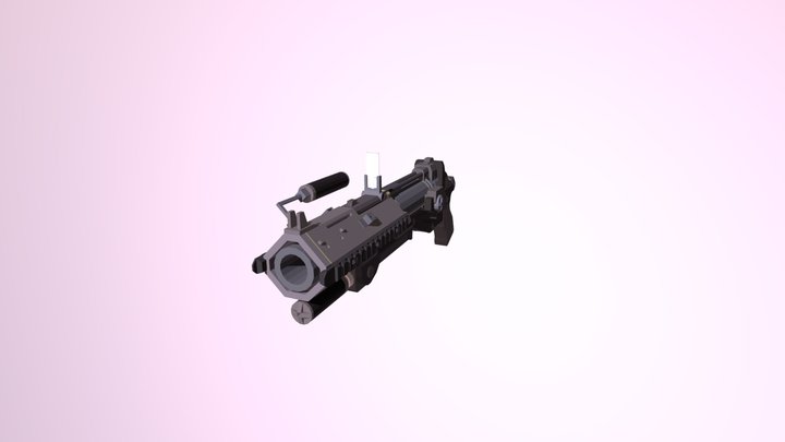 [Halo Reach] M319 Individual Grenade Launcher 3D Model