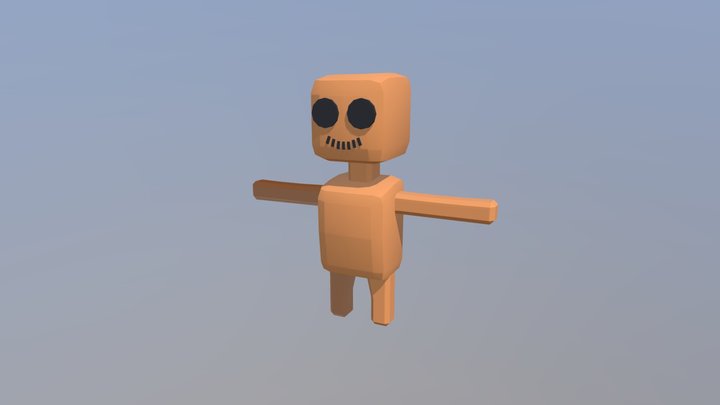 Wool Puppet 3D Model