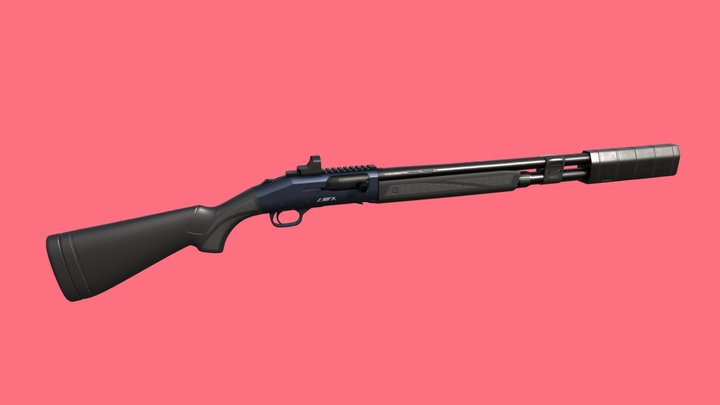 Mossberg 940 PRO Shotgun 3D Model