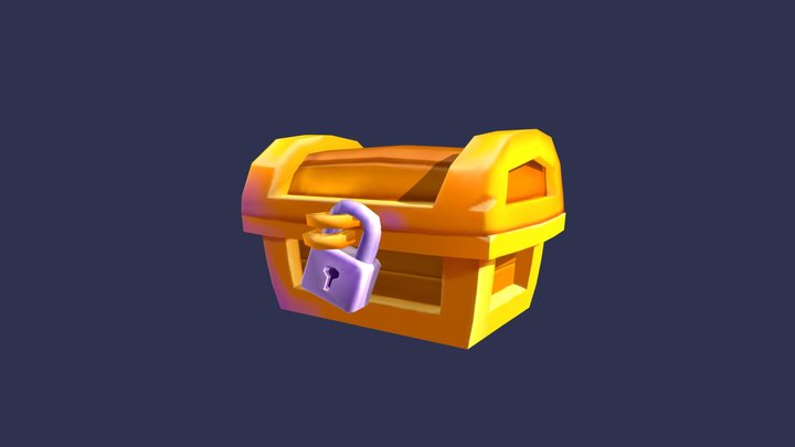 Chest Box 3D Model
