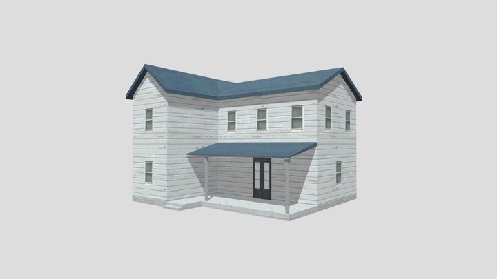 PSX House 3D Model