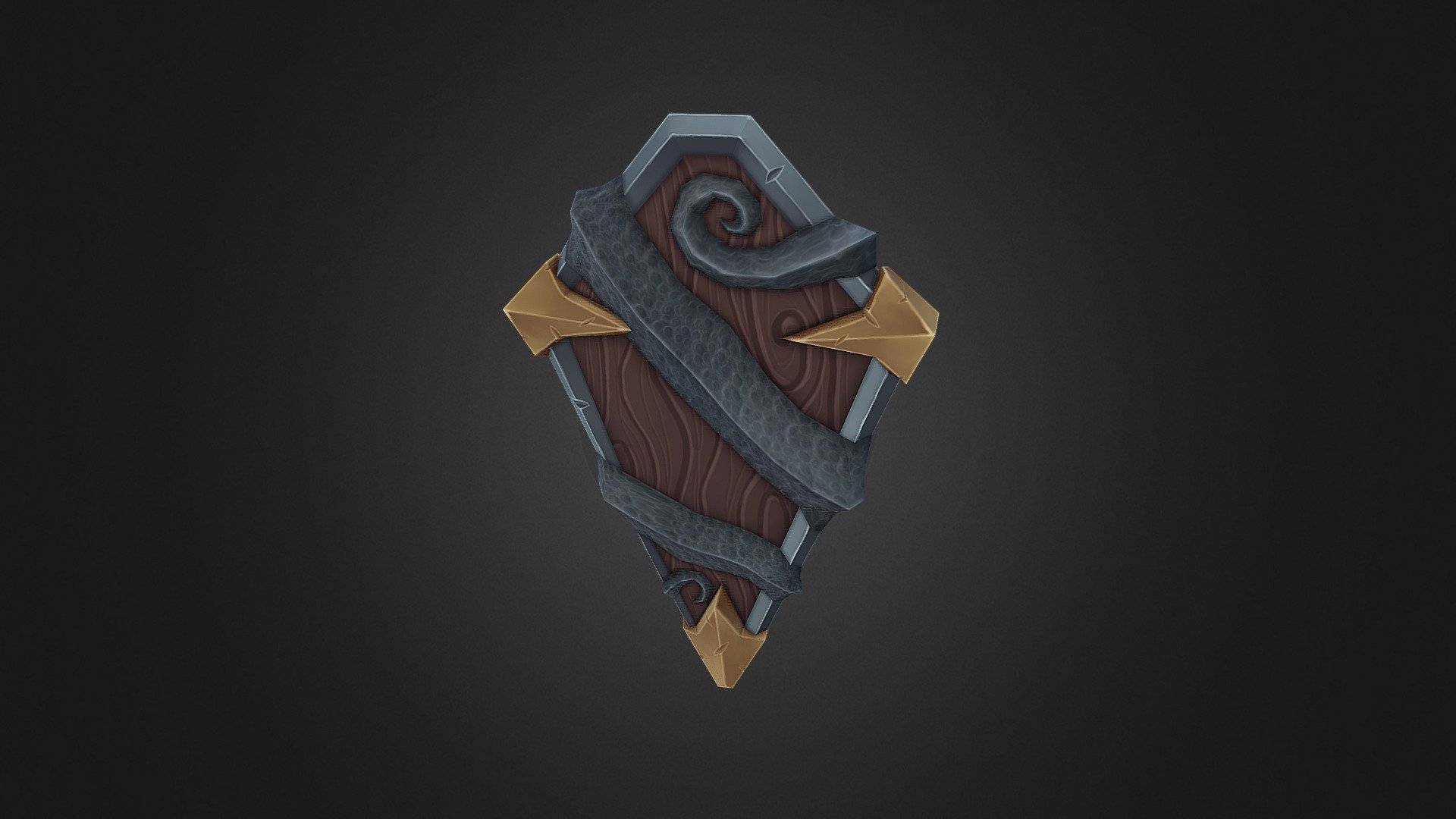 Kraken Shield - 3D model by Graham (@graham3d) [b736b2d] - Sketchfab