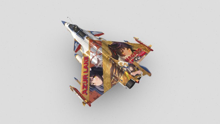 Rafale C F3 + NAGATO 3D Model