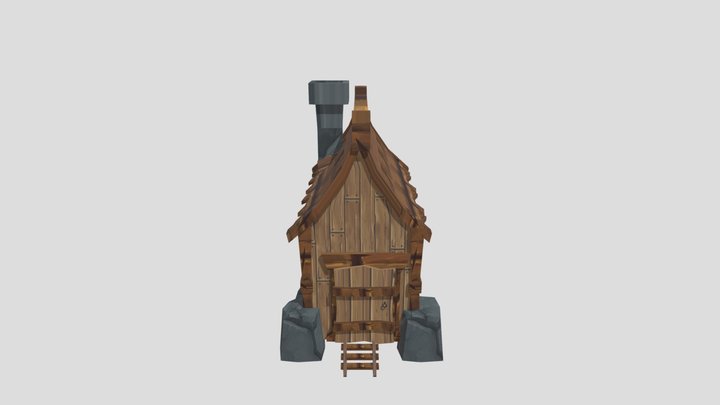 Casa De Madeira 3D Model
