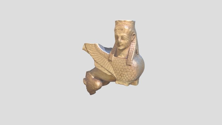 Esfinge 3D Model