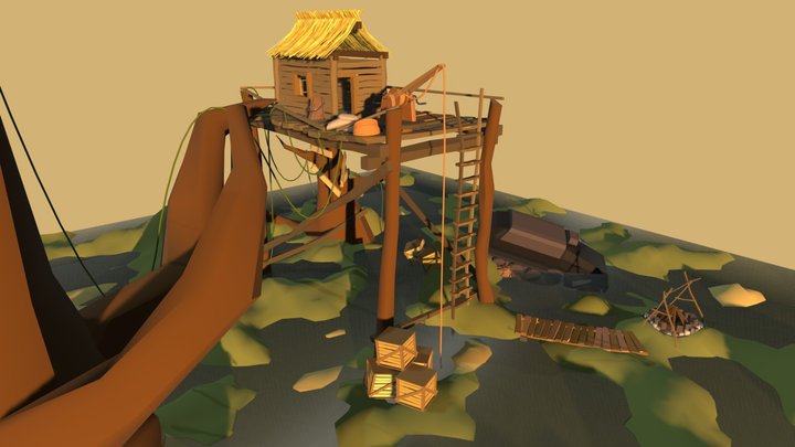 Swamphouse 3D Model