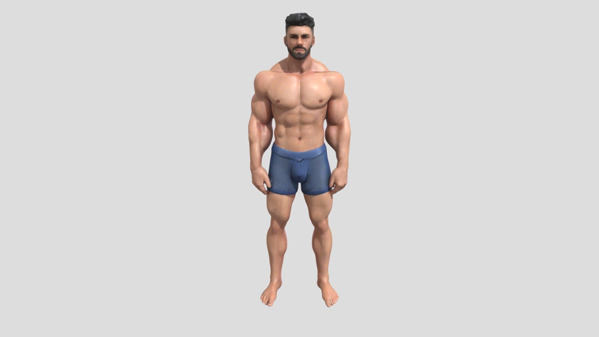 male model - Download Free 3D model by bruhim [b7391c5] - Sketchfab