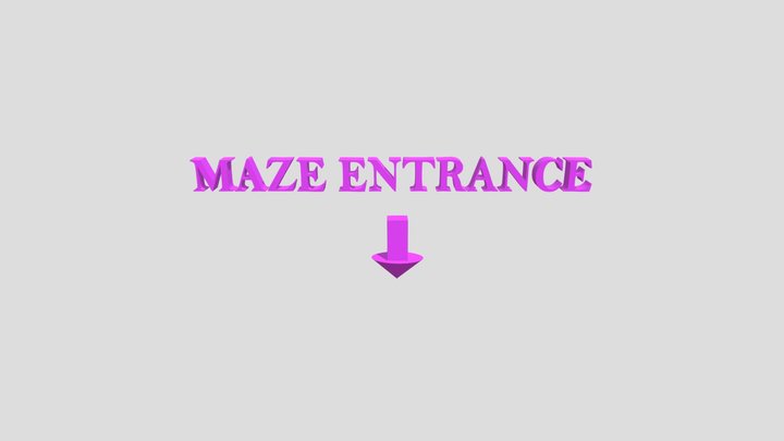 Mazeentrance 3D Model