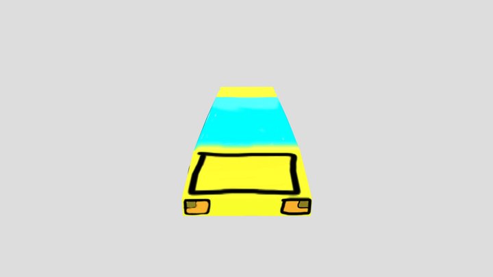 PS1 Style Car – Free 3D Model STL