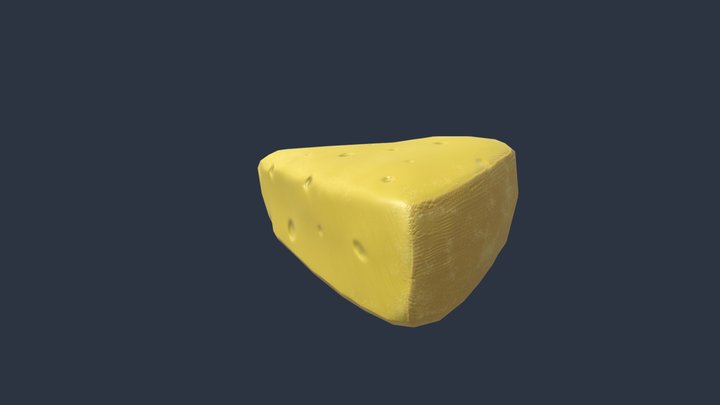 Cheese - Content Creation 01 (school-assignment) 3D Model
