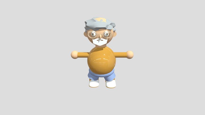 Front Flip 3D Model