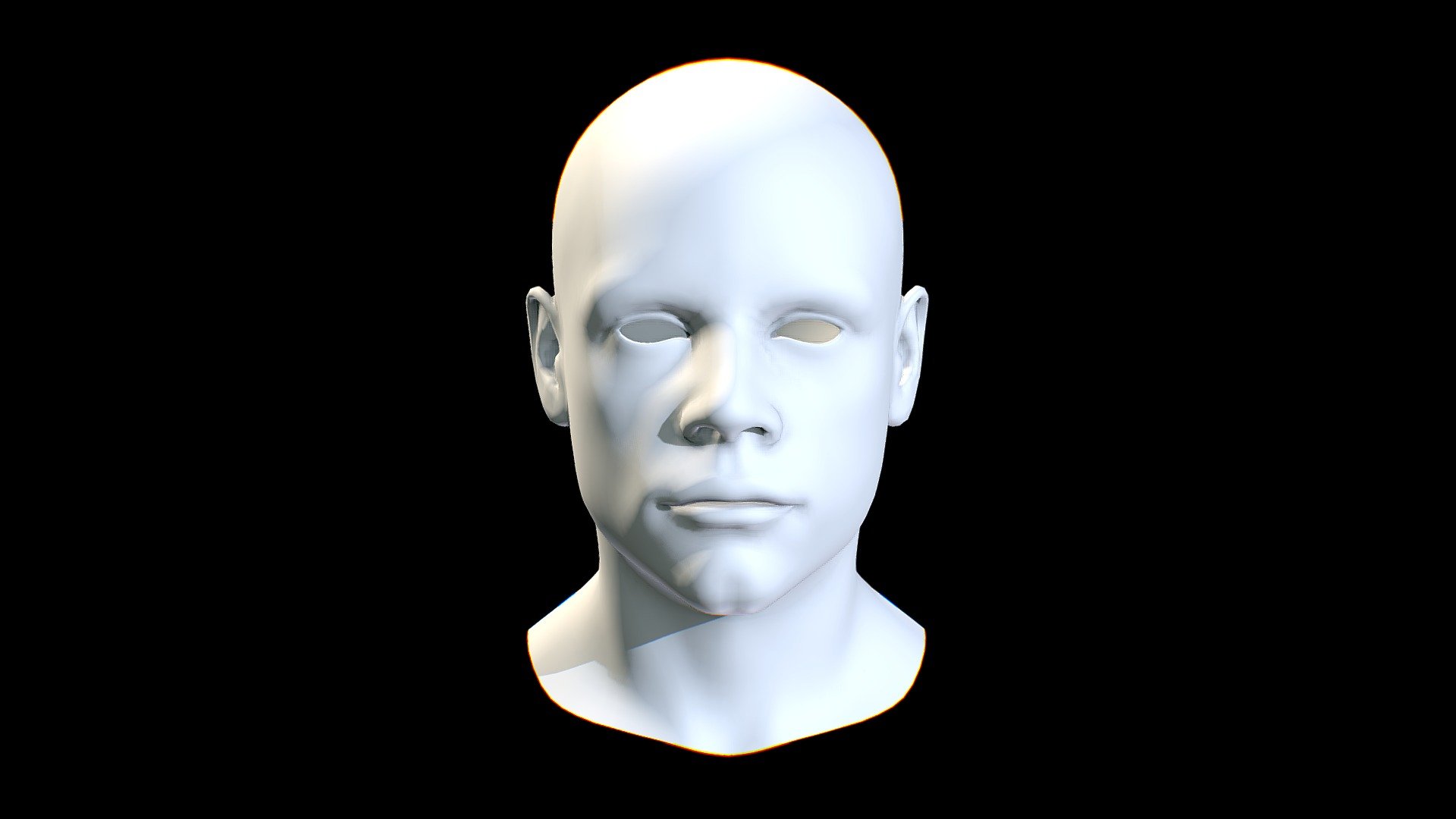 LUKE SKYWALKER_STAR WARS_MALE_HEAD - Buy Royalty Free 3D model by mono ...