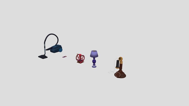 HW painting 3D Model