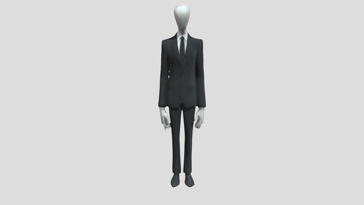 Slenderman 3D Model