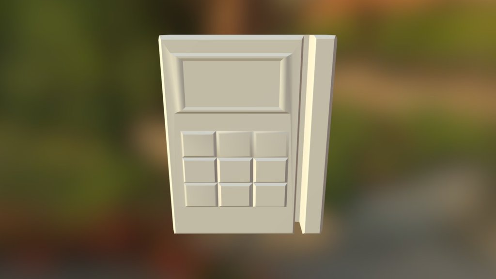 Keypad - 3D model by jkuzmic [b73bc82] - Sketchfab