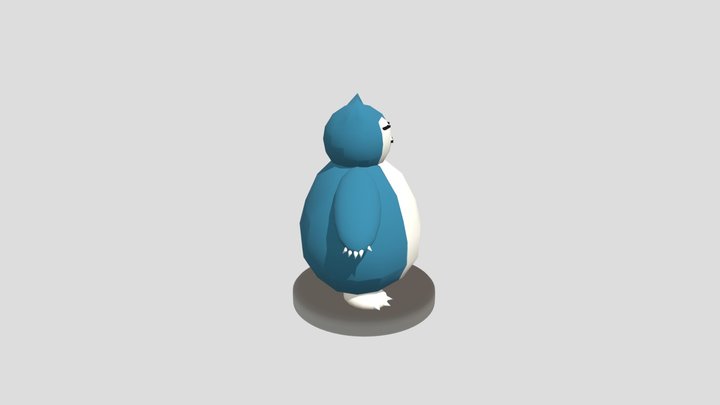 Relaxo With Plate Done 3D Model