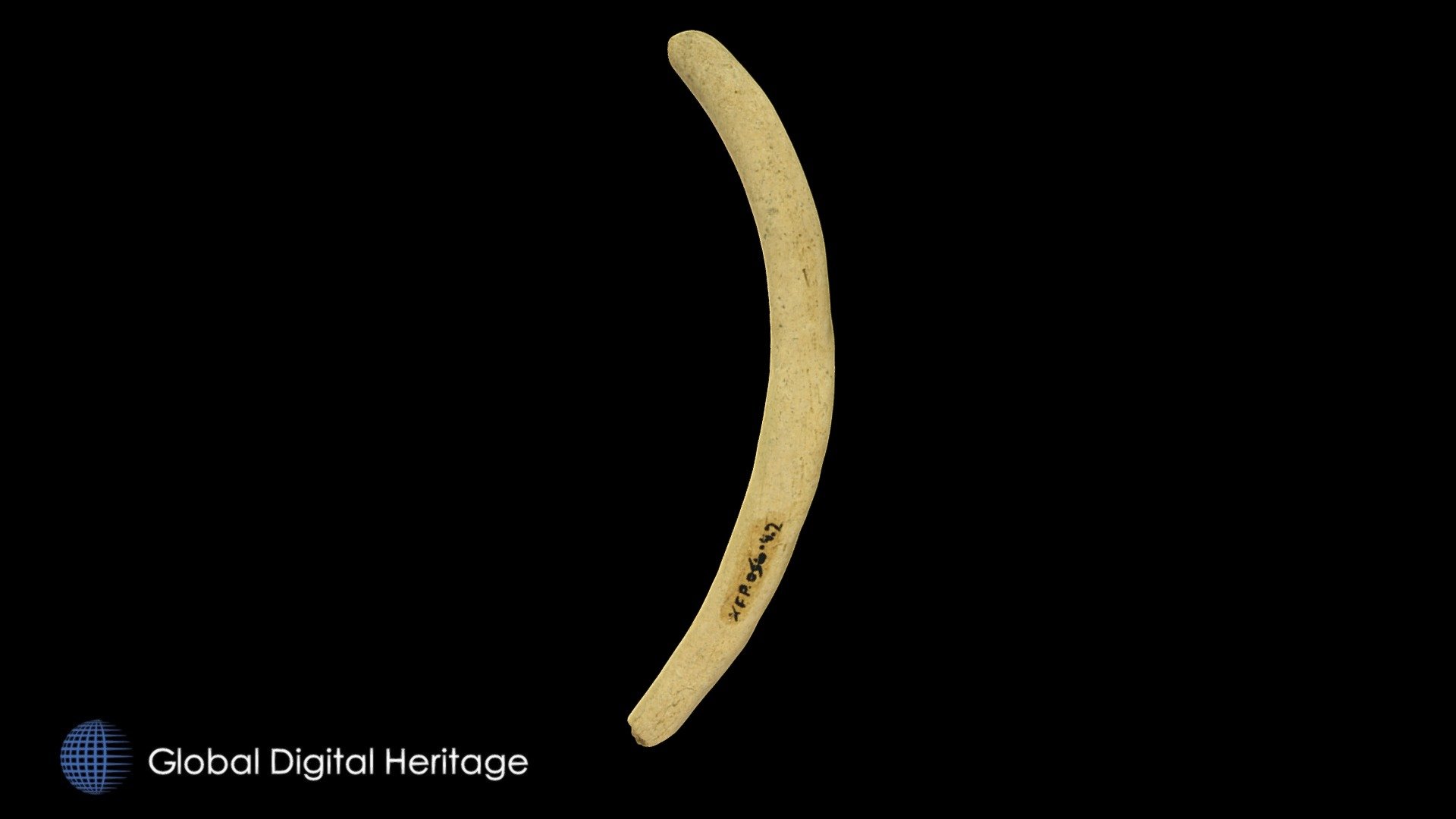 XFP-056 Bone tool, Sanak Island, Alaska