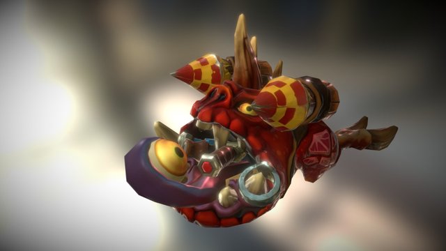 Squig_fly_№5 3D Model