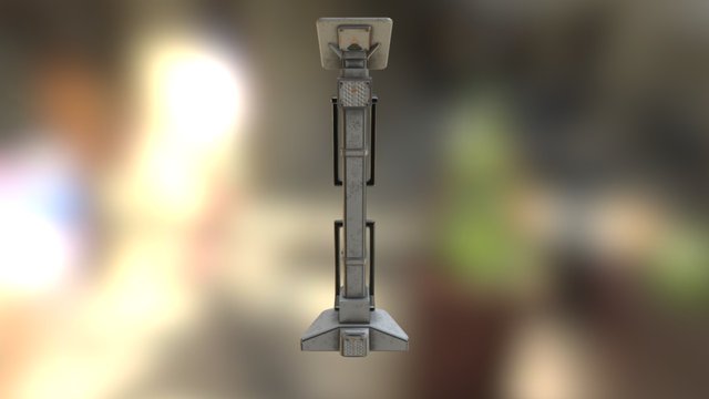 Forgotten Sector - Control Panel 3D Model