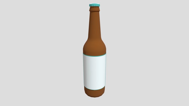 Melon belly bottle 3D Model