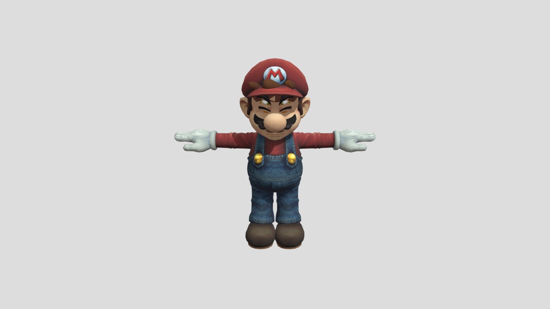 Wii - Super Smash Bros Brawl - Mario - Download Free 3D mode