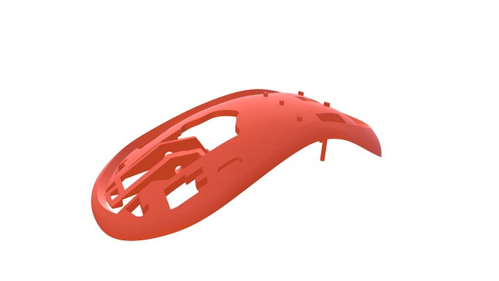 Mouse Assembly Part 3D Model