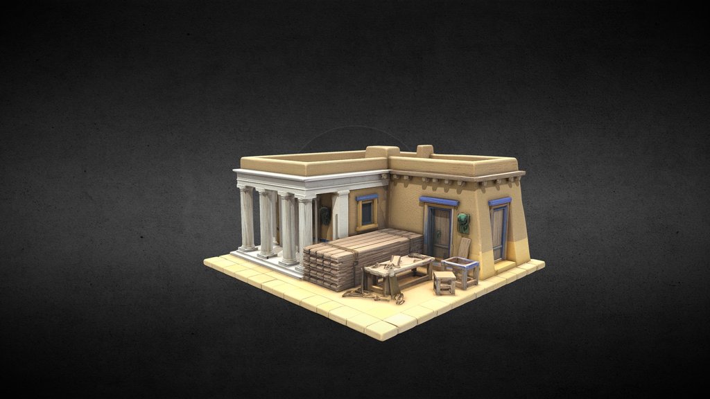 Stylized Carpenter's Workshop – Tier I