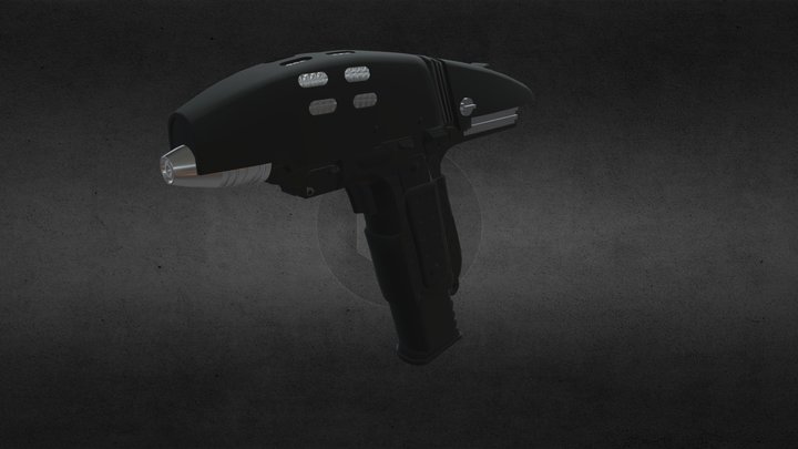 Star Trek Assault Phaser 3D Model