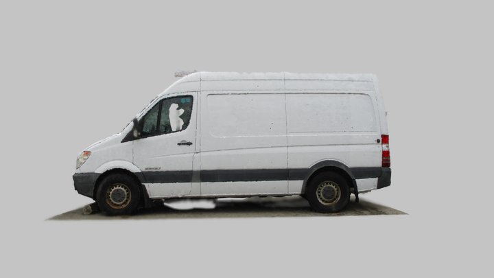 Dodge Sprinter (Photogrammetry Scan) 3D Model