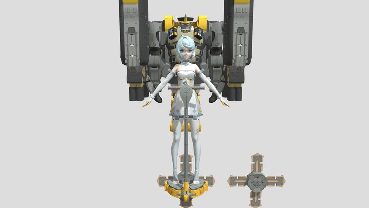 Mecha 3D models - Sketchfab