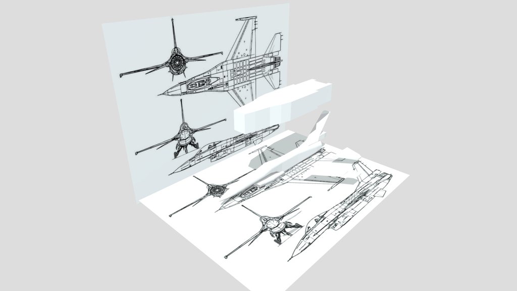 avatar F-16 design template.