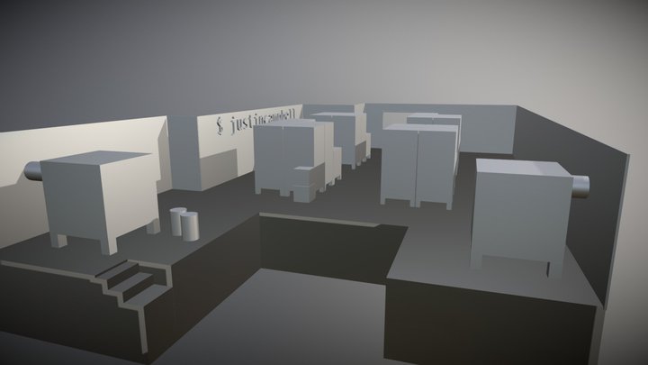Week 2 Blockout 3D Model