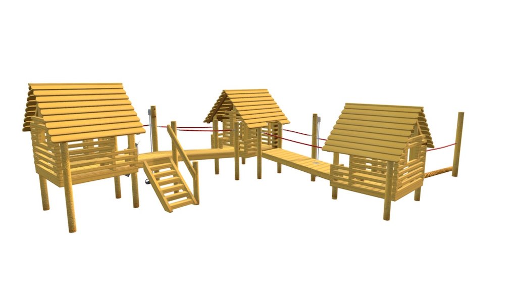 Stilt Village - 3D model by Jupiter Play & Leisure (@jupiterplay ...