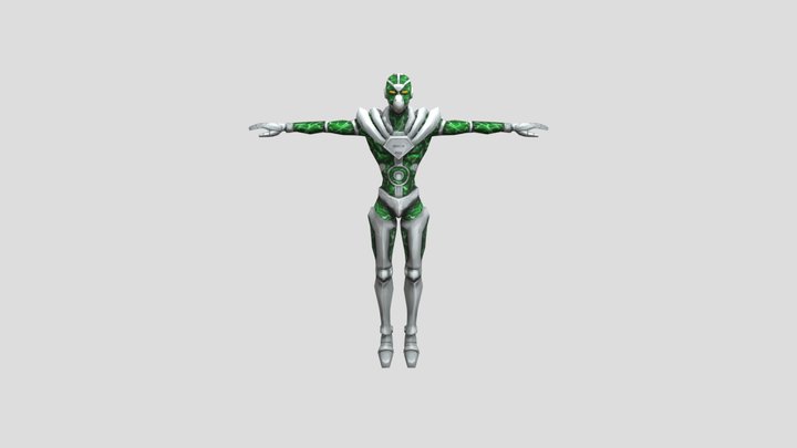 Hierophant Green (DR) 3D Model