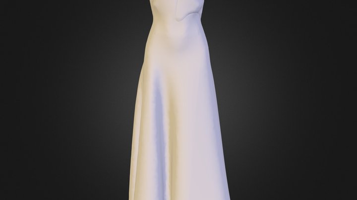 Dress09 Sketch Fab 3D Model