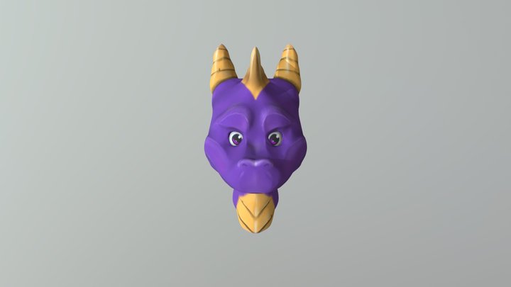 Spyro the Dragon 3D Model