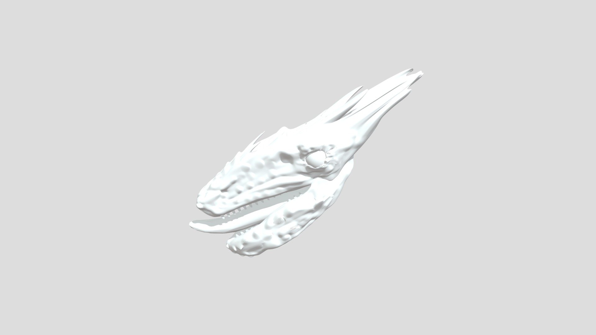 Dragon Head Sculpture