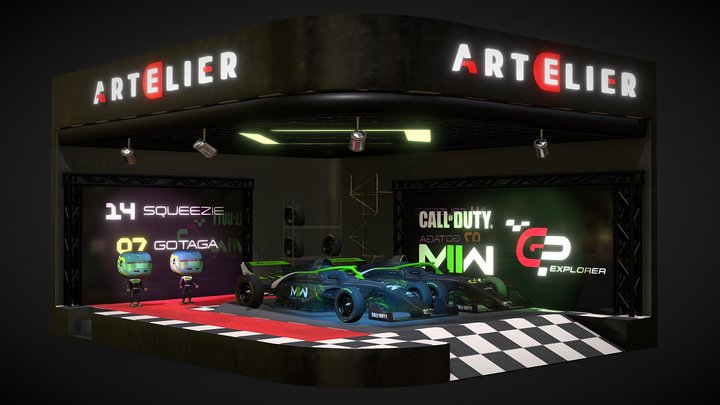 Garage 2X 3D Model