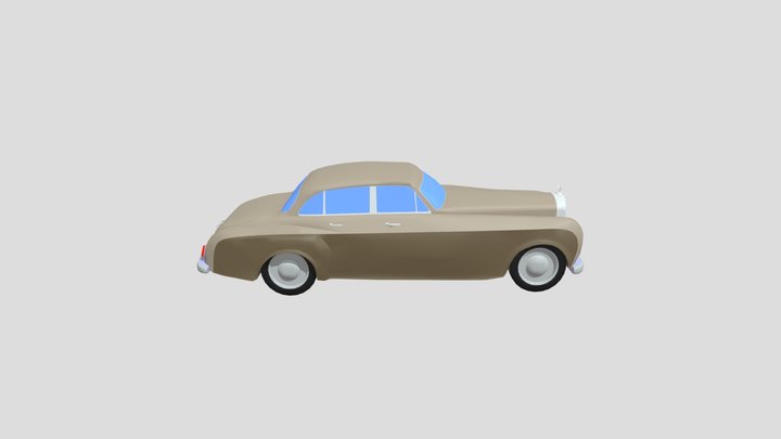 Bentley-S2 lowpoly for 3D-printing