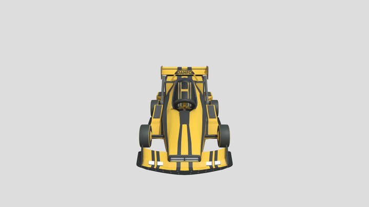 Custom Go-Kart Bus Style ( Upland.me Preset ) 3D Model