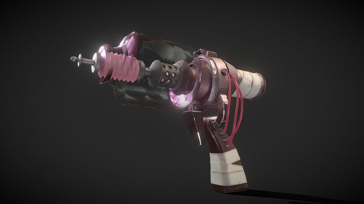 Light Gun 3D Model