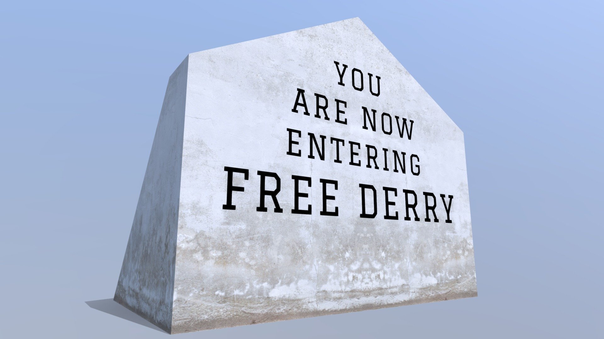 Free Derry Corner - 3D model by seanamurphy [b74b43b] - Sketchfab, image size:1920x1080