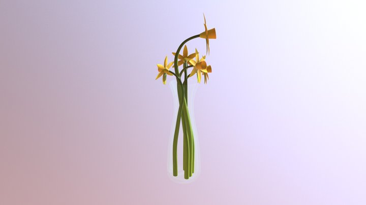 Smooth Flower 3D Model