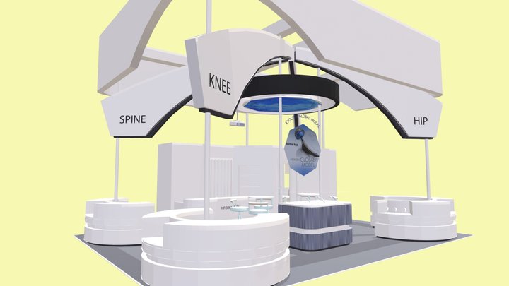 exhibition booth tamaya kys01 3D Model