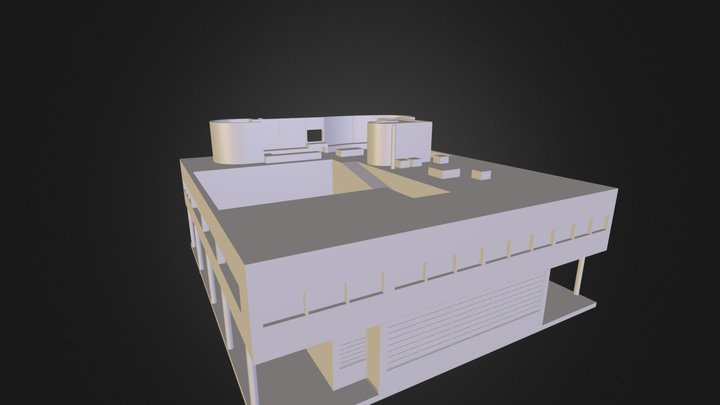 VILLA SAVOYE  3D Model