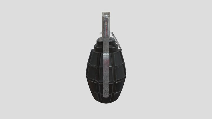 grenade f1 3D Model