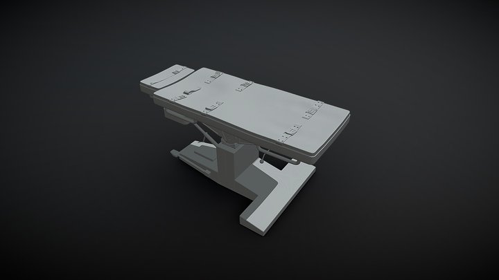 Medical table 3D Model